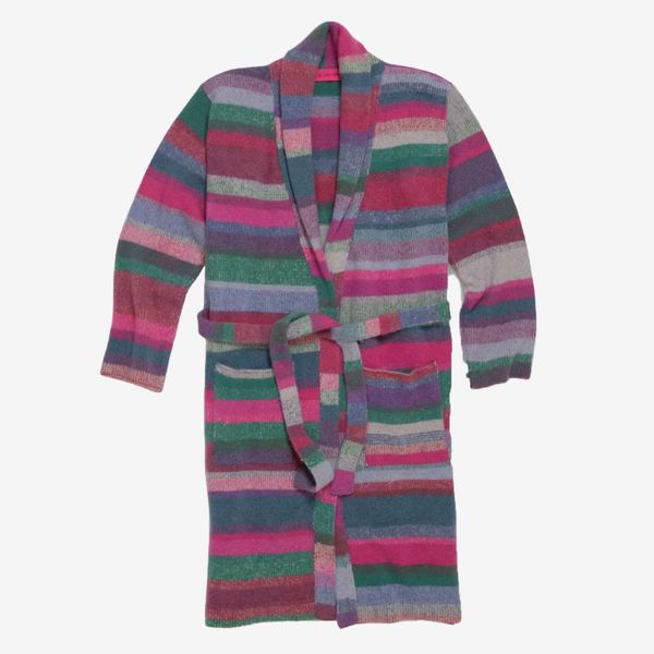 The Elder Statesman Stripe Super Soft Robe