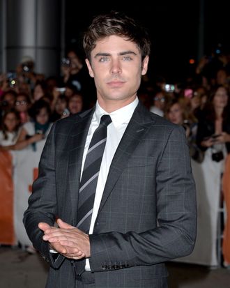 Actor Zac Efron arrives at the 