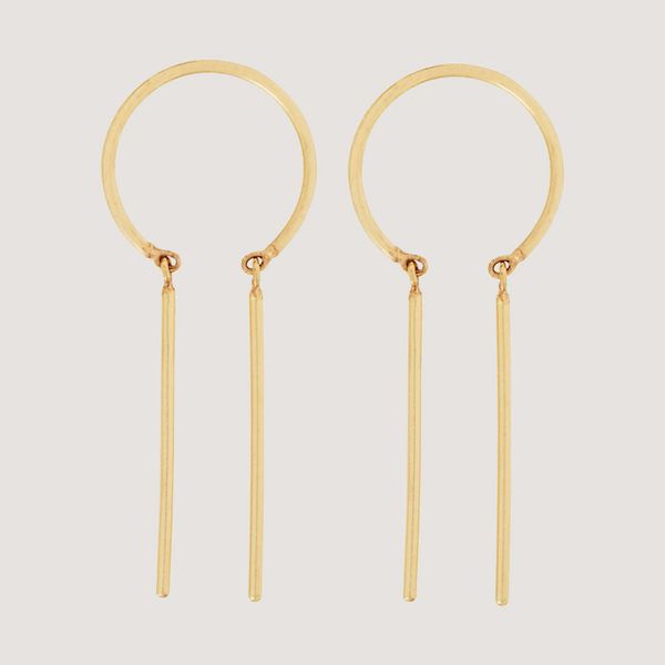 Jack + G Chime Earring in Yellow Gold, Single