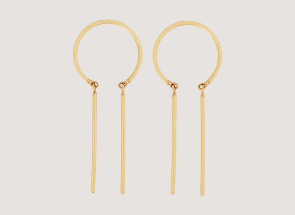 Jack + G Chime Earring in Yellow Gold, Single