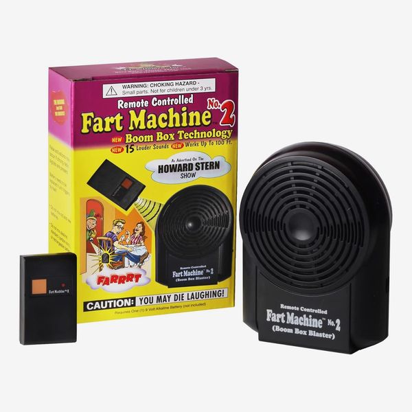 Remote-Controlled Fart Machine with Boombox Technology