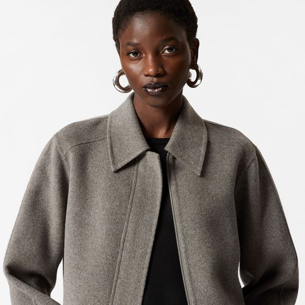 & Other Stories Collared Wool Jacket