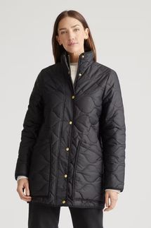 Women’s Featherless Quilted Long Puffer Jacket