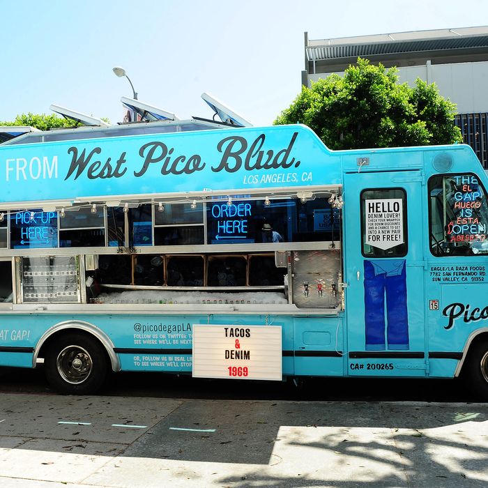 The Pico de Gap is a real vintage taco truck.