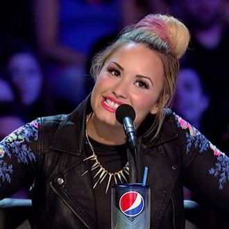 Demi Lovato Xxx Porn - The X Factor Is Keeping Demi Lovato, at Least