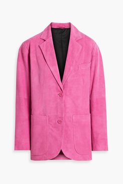 Stand Studio Resort Suede Blazer