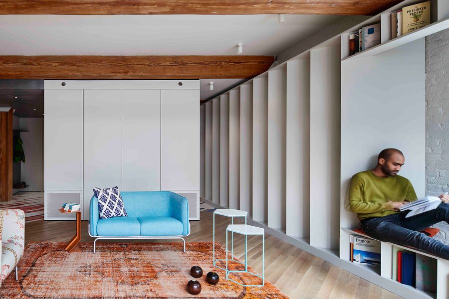 Tour: A Williamsburg Condo With an Enviable Home Library