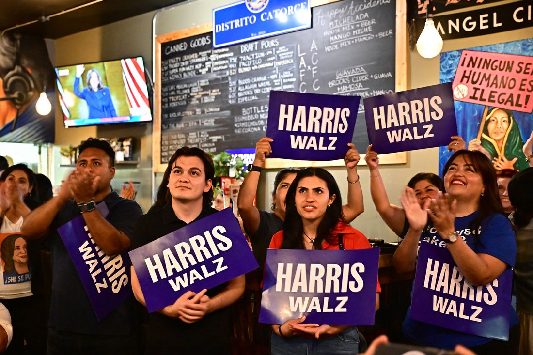 Kamala Harris’s Tightrope Act With Latino Voters