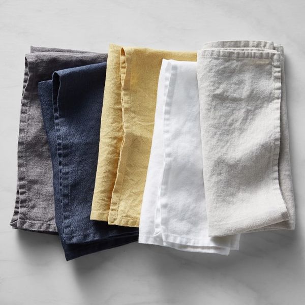 Five Two Everyday Cloth Napkins, 100% Cotton, Reusable, 6 Colors on Food52