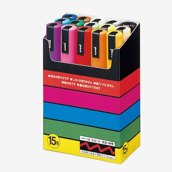 Uni-posca Paint Marker Pen (Set of 15)