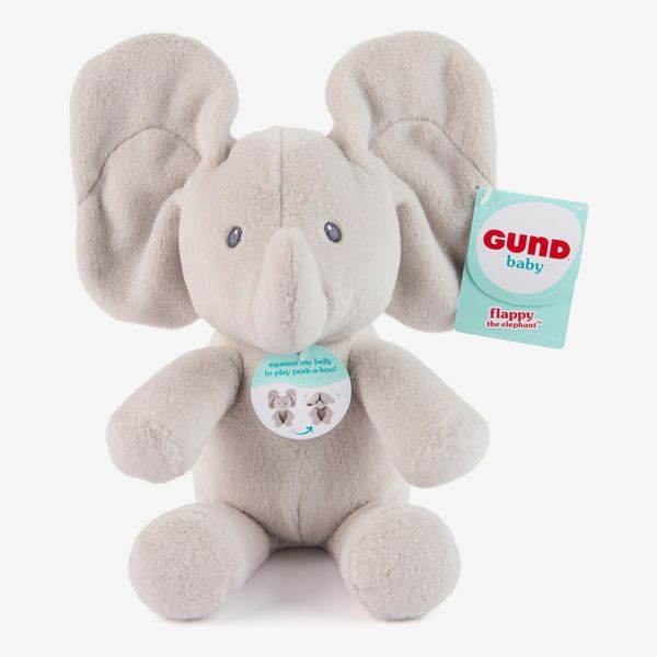 Gund Baby Peek-a-Boo Flappy Elephant Plush