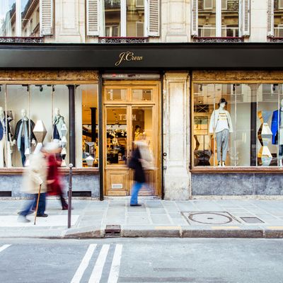 Paris's First J. Crew. 