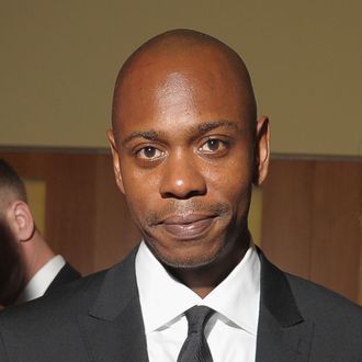 WASHINGTON, DC - APRIL 28: Comedian Dave Chappelle attends MSNBC After Party event for the White House Correspondents Association Dinner at Italian Embassy on April 28, 2012 in Washington, DC. (Photo by Michael Loccisano/MSNBC/NBCU Photo Bank via Getty Images for MSNBC)
