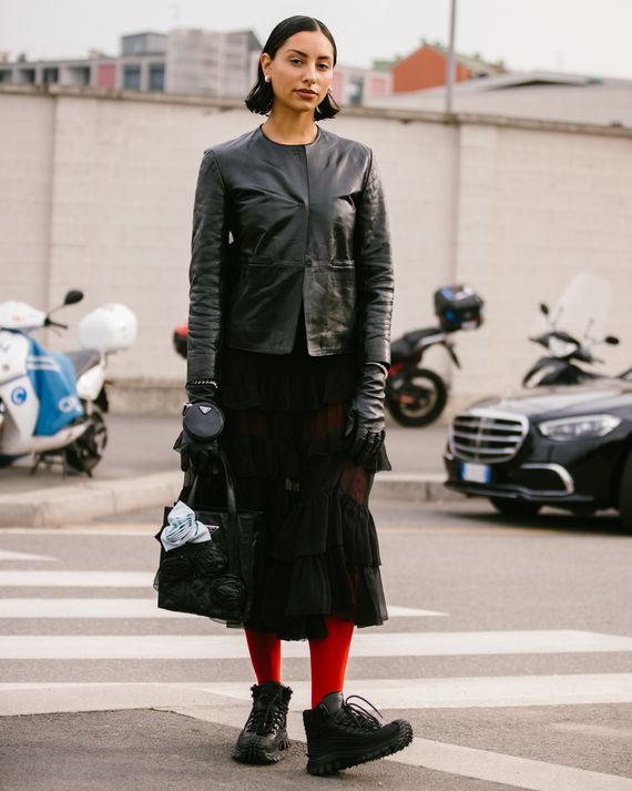 New York Fashion Week FW 2023 Street Style: Akon Changkou - STYLE DU MONDE