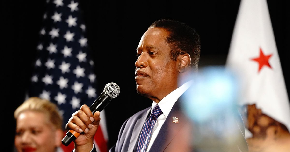 Larry Elder, Failed Newsom Challenger, Runs for President