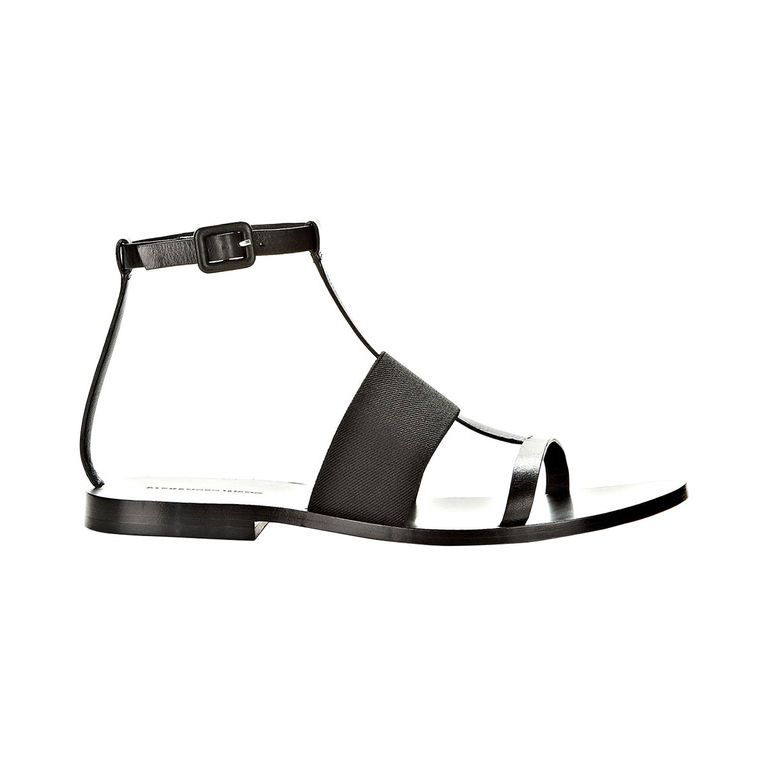 strappy sandals flat