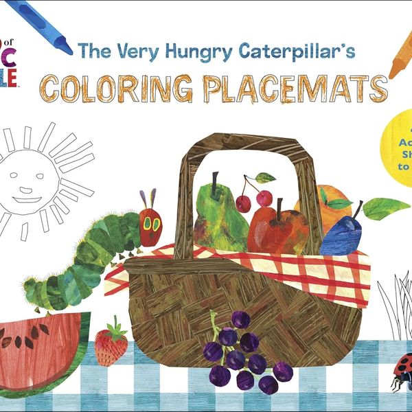 The Very Hungry Caterpillar’s Coloring Placemats