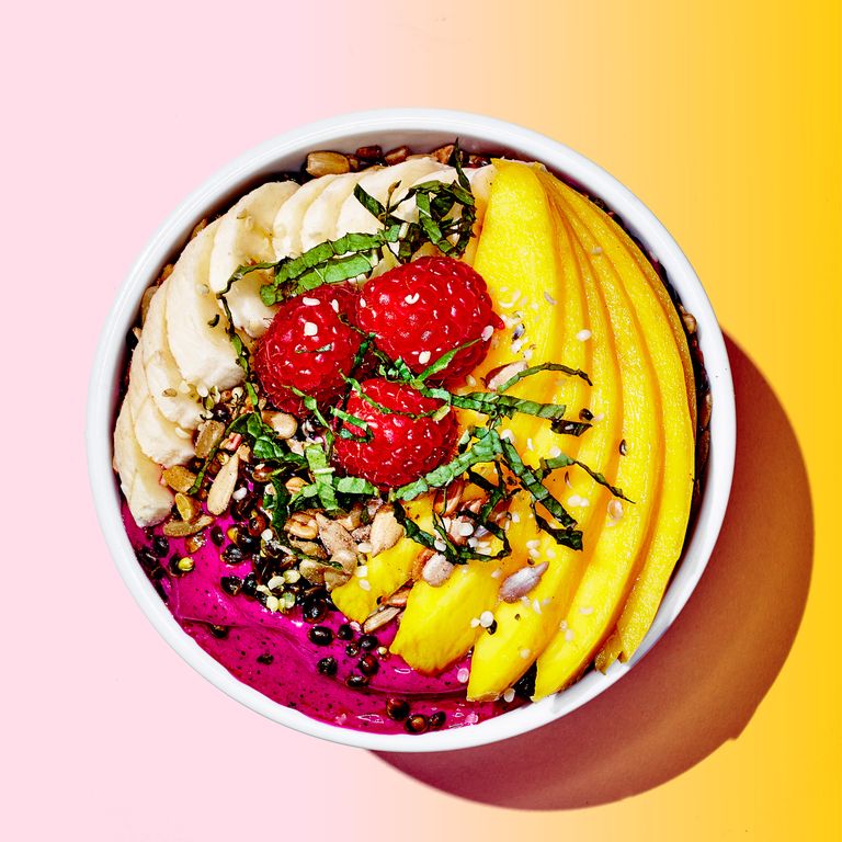 Dimes’s Mango Pitaya Bowl, $10  As far as equatorial superfoods go, açai has nothing on pitaya, also known as dragon fruit. And few RDAs will go unmet by the array of mango, raspberries, bananas, and sunflower and hemp seeds.  49 Canal St., nr. Orchard St.; 212-925-1300.