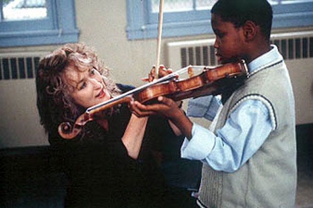 Director Wes Craven had always wanted to branch out from the horror genre, and he did with this wannabe inspirational drama featuring Streep as a divorced mom who starts teaching violin in a Harlem elementary school. Streep brought her usual intelligence to the role, and her sassy yet vulnerable performance works. (She got her 12th nomination for the part; BTW, she’s had five more nominations since then.) But alas, Craven did away with everything that made him such a unique director, scrubbing his movie clean of his usual playfulness and visual inventiveness. So we wound up with another saggy, sappy melodrama with a sterling performance at its center.