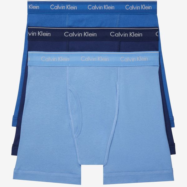 Calvin Klein Classics Cotton Boxer Briefs - Pack of 3