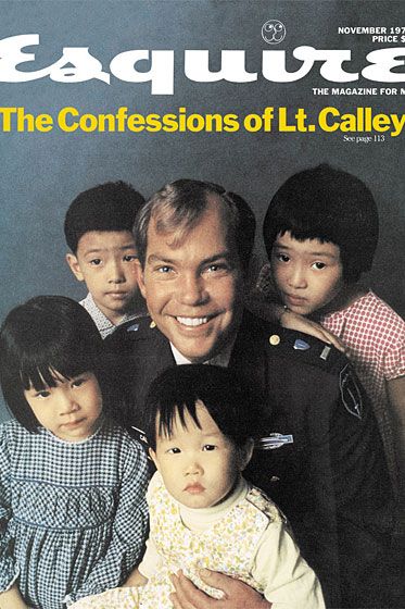November 1970: Lieutenant William Calley with a chilling smile.