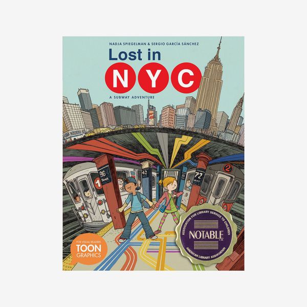 'Lost in NYC: A Subway Adventure,' written by Nadja Spiegelman and illustrated by Sergio García Sánchez