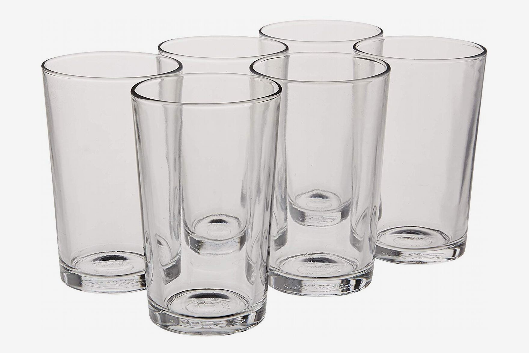 Classic 8-piece Premium Quality Plastic Tumblers 4 Each 12-ounce 16-ounce Clear