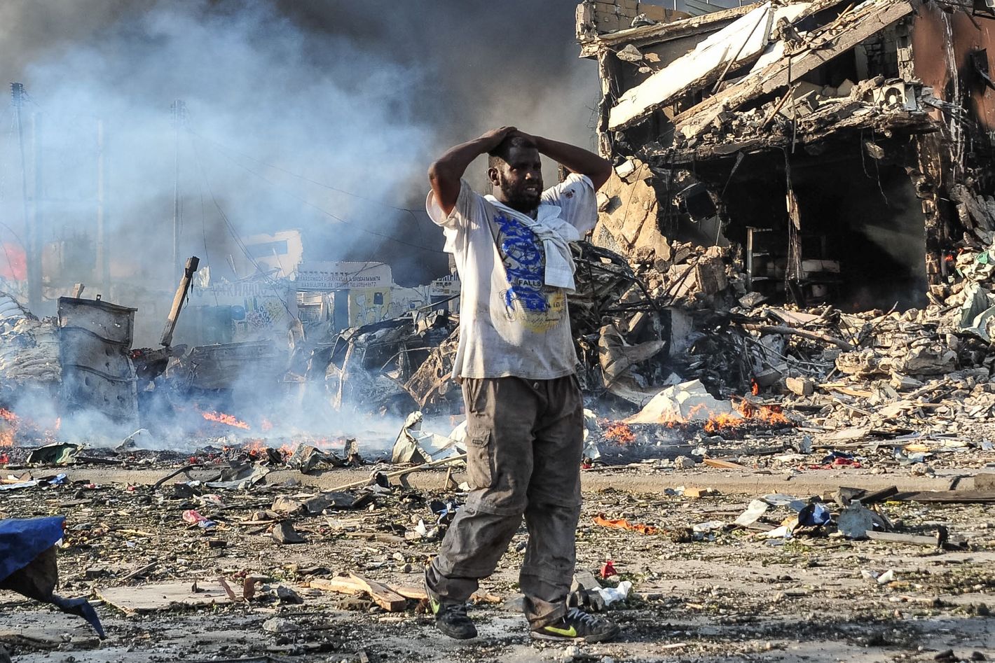 Terrorist Truck Bombings In Somalia Leave Hundreds Dead