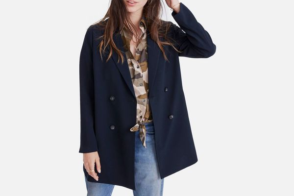 Madewell Caldwell Double Breasted Blazer