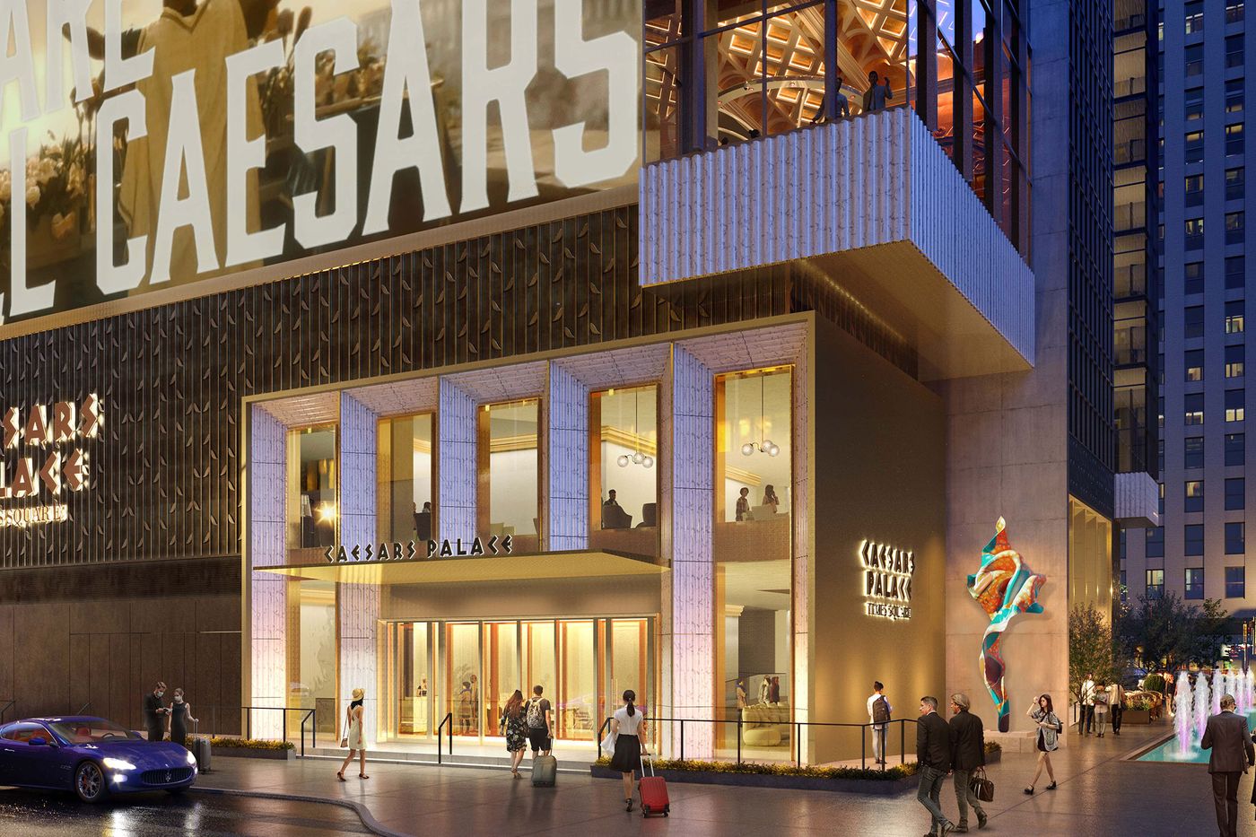 Caesars Palace Casino may be the latest attraction heading to Times Square  