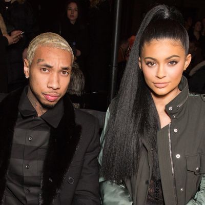 Tyga and Kylie.