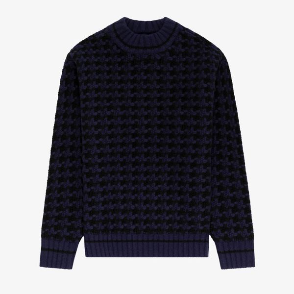 Aimé Leon Dore Houndstooth Crewneck Sweater