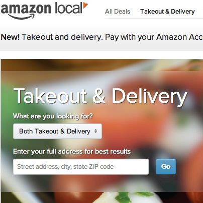 One-click meal shopping.
