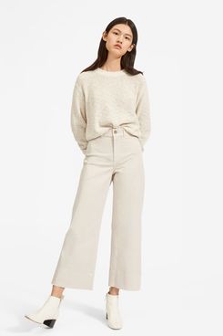 Everlane Lightweight Wide Leg Crop Chino Pants