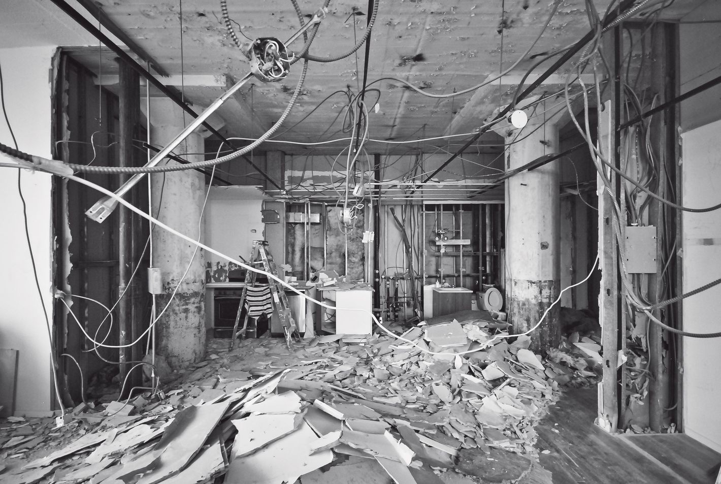 Uncovering the Industrial Past of a Sheetrocked ’80s Loft