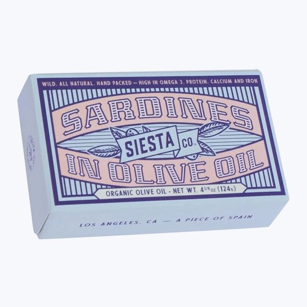 Siesta Co Sardines In Organic Extra Virgin Olive Oil