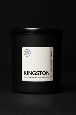 Bright Black Kingston Candle