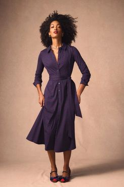 Boden Marcia Jersey Shirt Dress