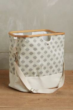 Anthropologie Alida Hamper Tote