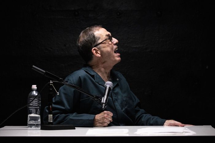 Steve Mellor in &lsquo;Mahinerator,&rsquo; at the Tank.