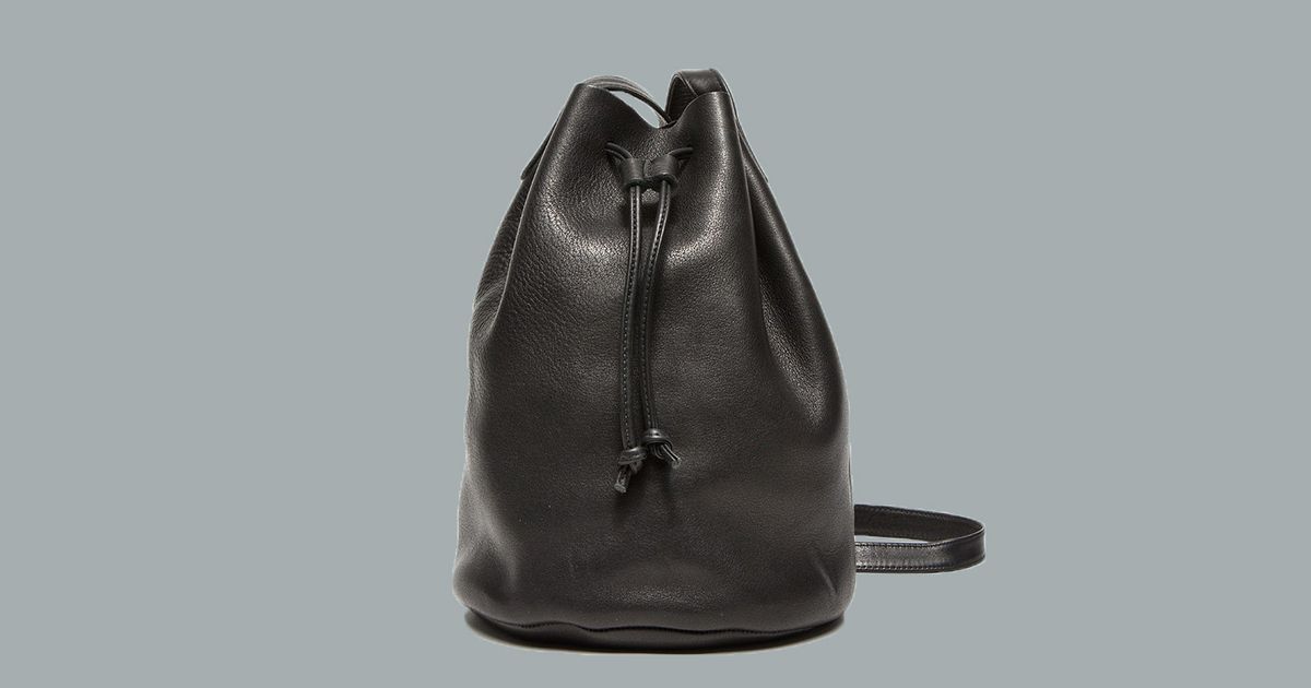 Medium Size Hand Bag in Dark Brown Leather