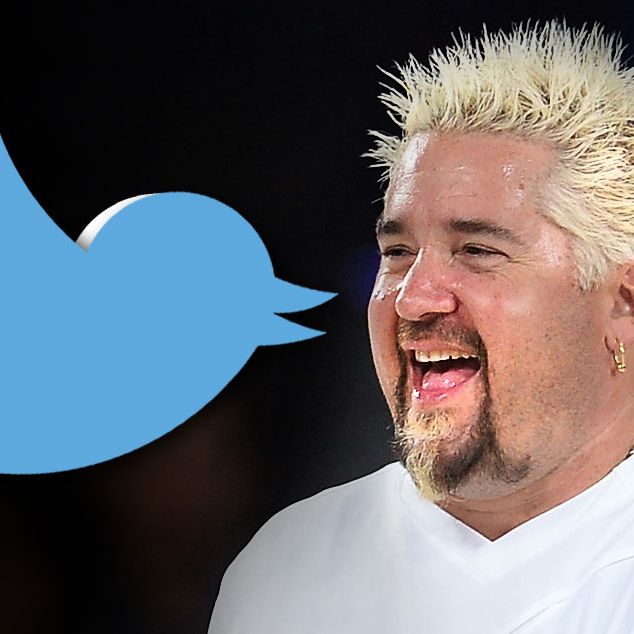 When Guy Fieri tweets that you should hold on, you hold on.