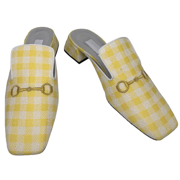Suzanne Rae Vichy Low Mule