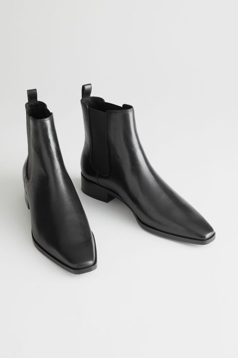 best black chelsea boots womens