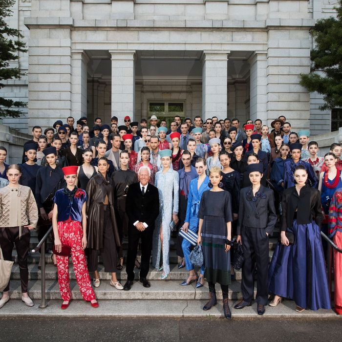 Giorgio Armani Went to Tokyo for Their Resort 2020 Show