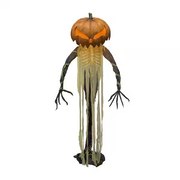9 ft. Pumpkin Sentinel by Tekky Halloween Animatronic