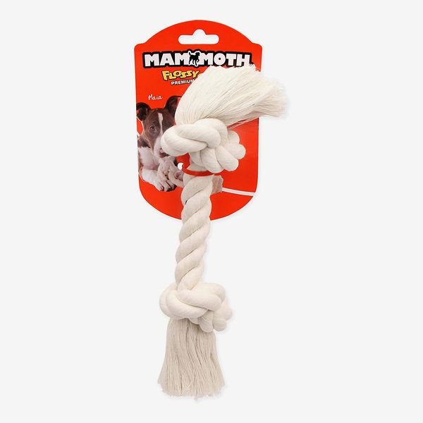 Mammoth Flossy Chews Natural Cotton-Rope Dog Toy