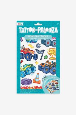 Ooly Tattoo-Palooza Temporary Tattoos - Monster Truck - 3 Sheets