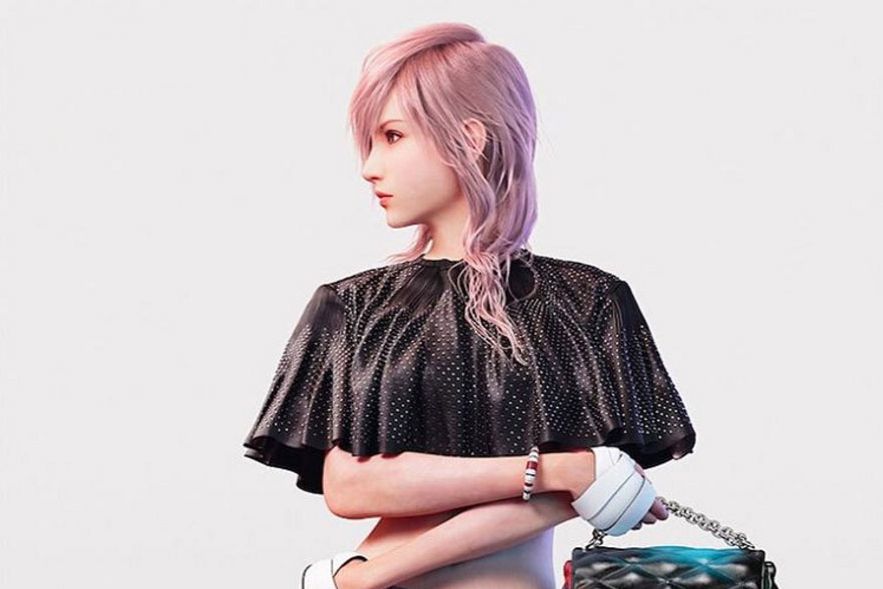 Louis Vuitton Presents Series 4: Lightning: A Virtual Heroine by Square  Enix on Make a GIF