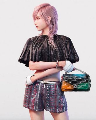 La heroína de Final Fantasy, nueva imagen de Louis Vuitton